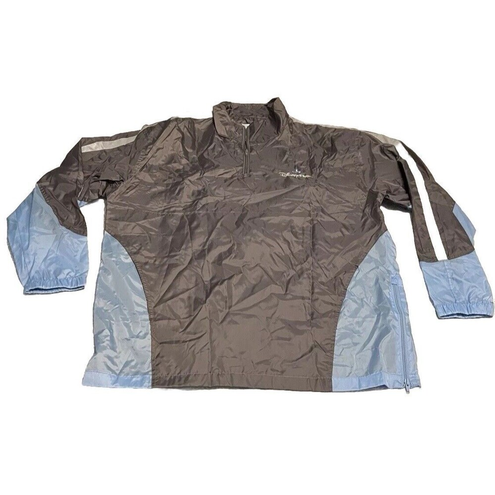 Walt Disney World Disneyland Resort Hooded Windbreaker Raincoat Jacket Med Large